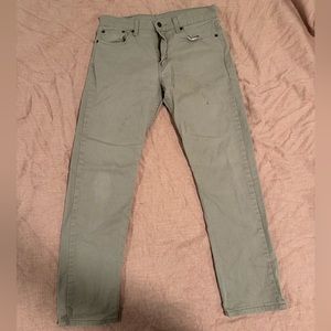 Levi 502 Khaki Jeans 30x30